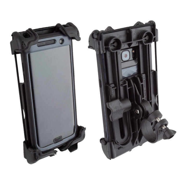 Delta Cycles HBAR MOUNT DELTA SMART PHONE HOLDER HEFTY PLUS TRANS BK