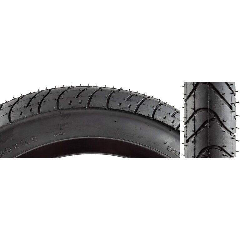 Sunlite TIRE SUNLT UTILIT 20x3.0 BK/BK H588 SEASIDE WIRE/30