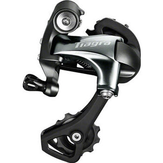Shimano Shimano Tiagra RD-4700-GS Rear Derailleur - 10 Speed, Medium Cage, Silver