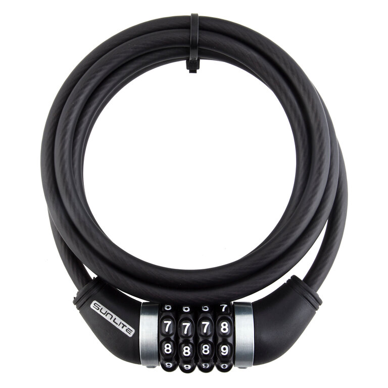 Sunlite LOCK SUNLT CBL 8mmx6f COM COIL *BULK* NO-BRACKET BK