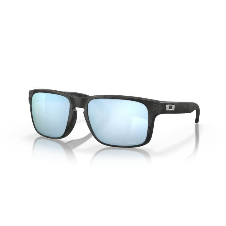 Holbrook-Matte Black Camo-Prizm Deep Water Polarized