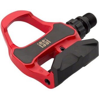 iSSi iSSi Road Pedals - Single Sided Clipless, 9/16", Really Red