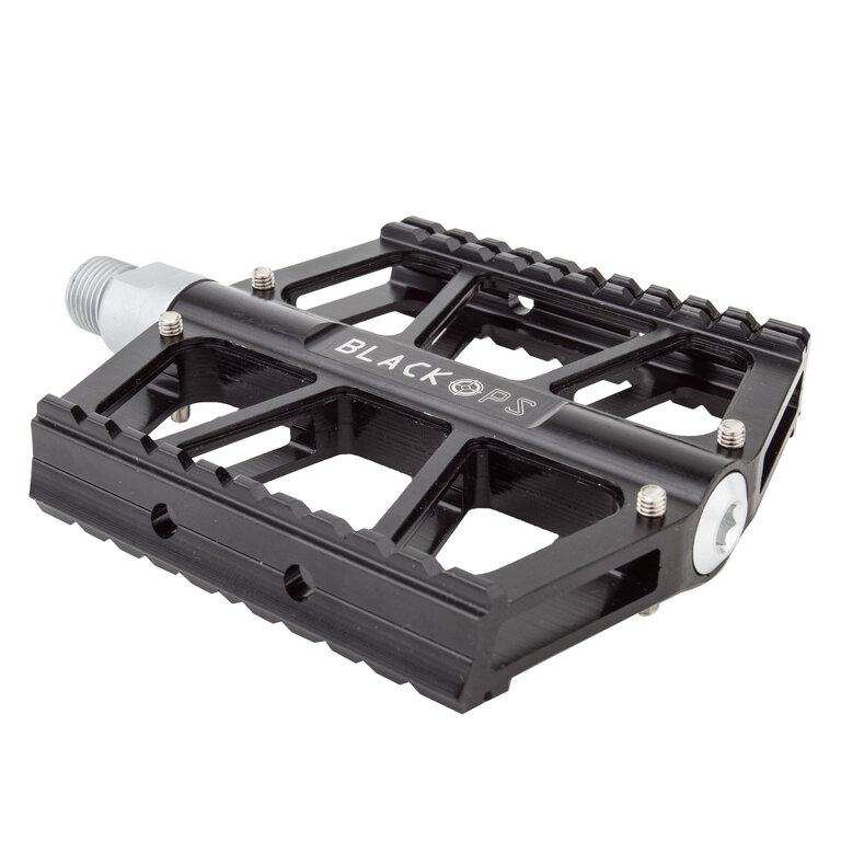 BLACK OPS PEDALS BK-OPS X-BAR CNC 2PC SLD 9/16 BK