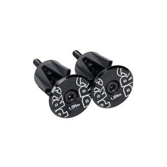 Shimano Handlebar endplug Black anodized alloy