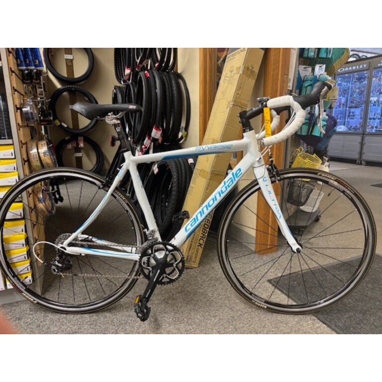 CANNONDALE USED CANNONDALE SYNAPSE 51CM WOMEN'S WHITE/BLUE (2017)