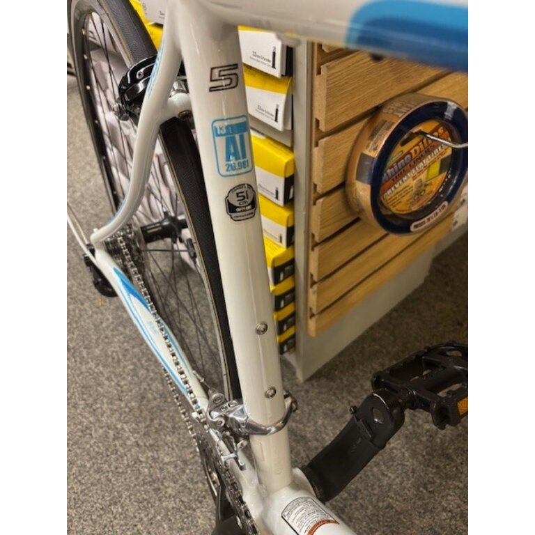 CANNONDALE USED CANNONDALE SYNAPSE 51CM WOMEN'S WHITE/BLUE (2017)