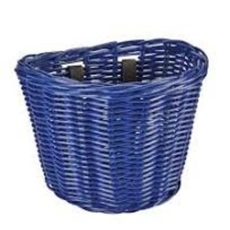 ELECTRA Basket Electra Rattan Small Reflex Blue Front