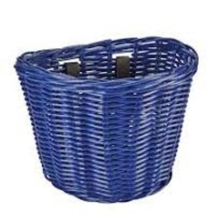 ELECTRA Basket Electra Rattan Small Reflex Blue Front