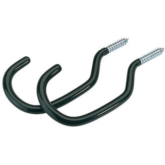 Summit SUMMIT STORAGE HOOKS-SCREWBLACK