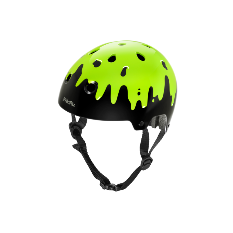 ELECTRA Helmet Electra Lifestyle Slime Medium Black/Green CPSC