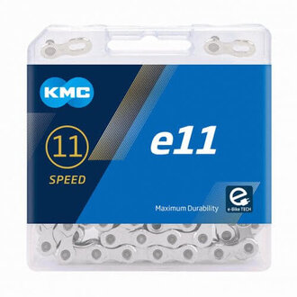 KMC KMC e11 eBike Chain - 11 Speed 136 Links Silver