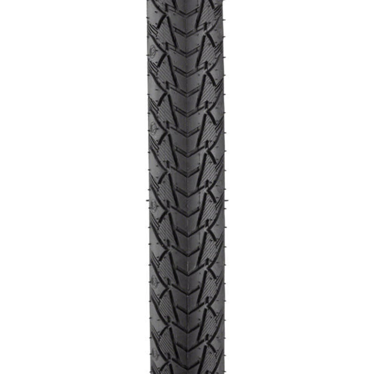 Continental Continental Contact Plus Tire - 26 x 1.75, Clincher, Wire, Black/Reflex, SafetyPlus Breaker, E50