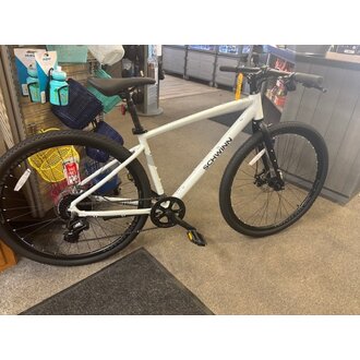 SCHWINN USED SCHWINN HORICON SPORT MEDIUM STEP OVER GRAY