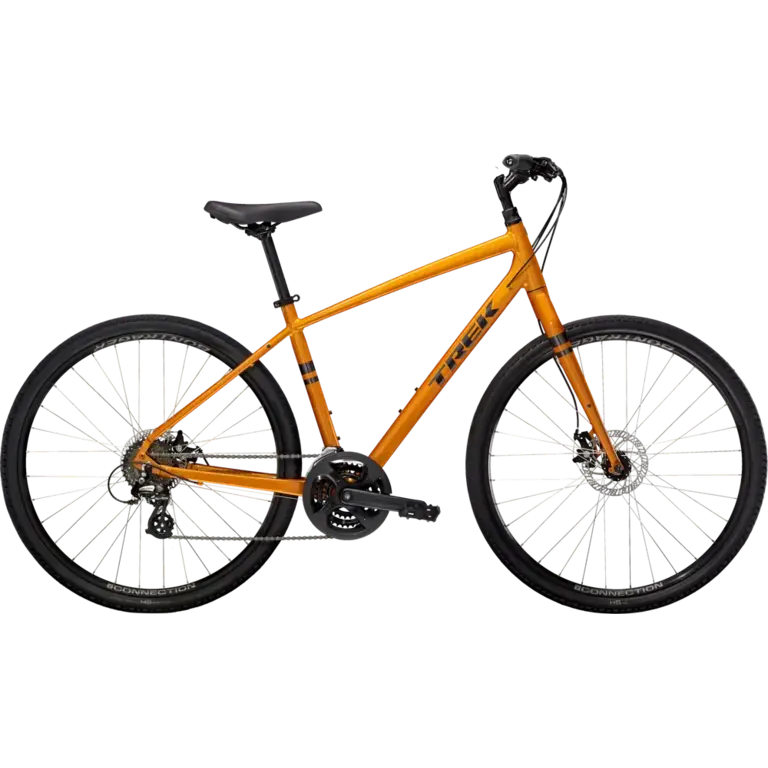 TREK USED TREK VERVE 1  MEDIUM STEP OVER ORANGE/BLACK