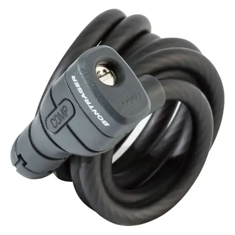 BONTRAGER Lock Bontrager Comp Keyed Cable 10mm x 180cm Black