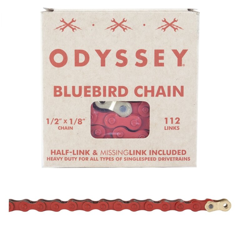 Odyssey CHAIN ODY 1/2x1/8 BLUEBIRD 1s RD w/1/2LINK