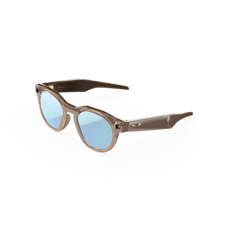 Oakley META HSTN BROWN SMOKE W/ PRIZM DEEP WATER POLARIZED
