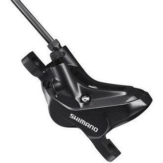 Shimano Shimano BR-MT420 Disc Brake Caliper - Front or Rear, Post Mount, Hydraulic, Includes Metal Pads, Black