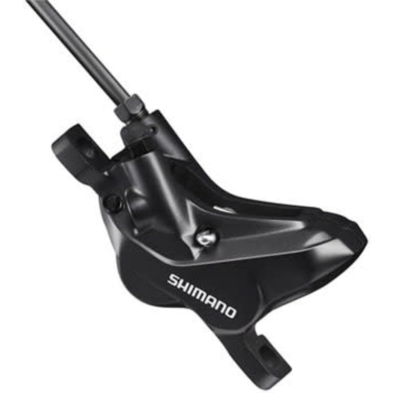 Shimano Shimano BR-MT420 Disc Brake Caliper - Front or Rear, Post Mount, Hydraulic, Includes Metal Pads, Black