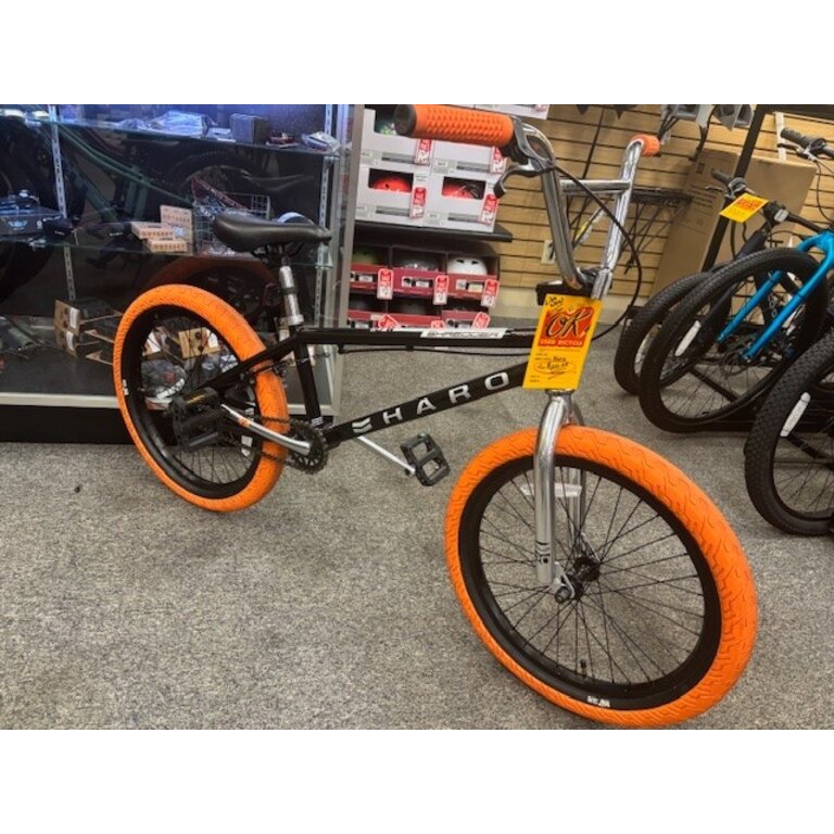 USED HARO SHREDDER PRO BLACK/CHROME 20"