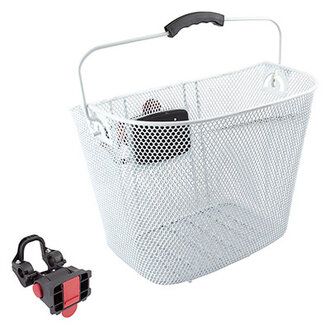 Sunlite BASKET SUNLT FT MESH Q/R WH 22.2/31.8 w/BRACKET