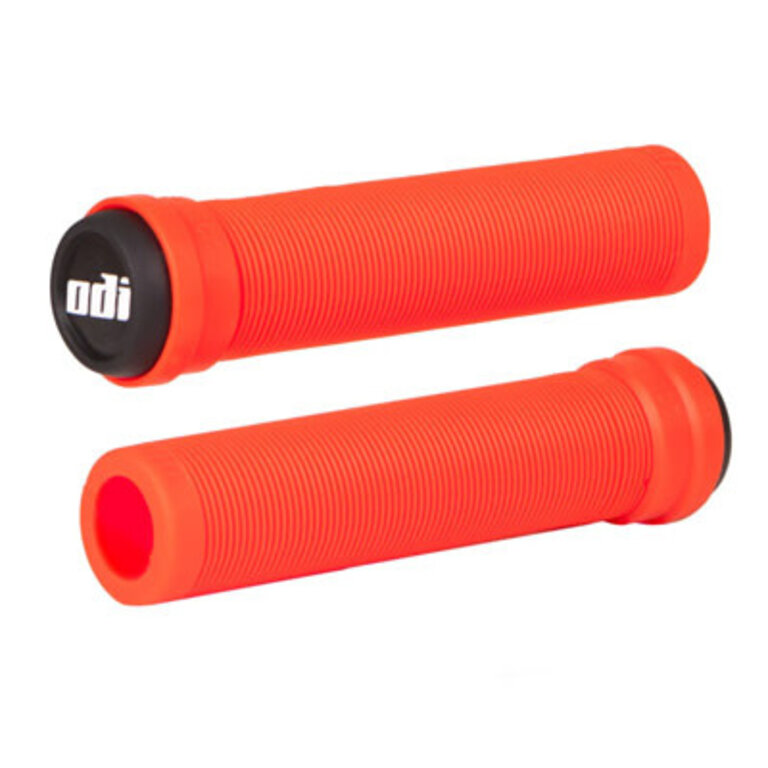 ODI - Ornate Design Inc ODI FLANGELESS LONGNECK BMX GRIPS RED
