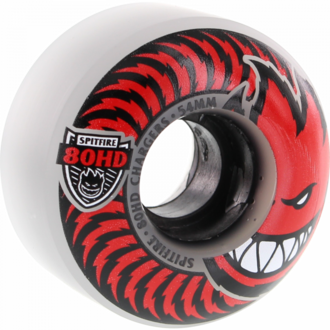 Spitfire SF HD80CHARGER CLASSIC FULL 54mm CLEAR/RED