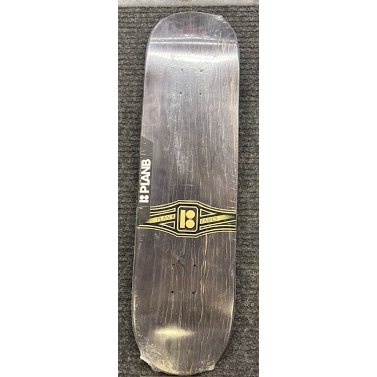 Plan B PLAN B BASICS DECK 8.25 BLACK