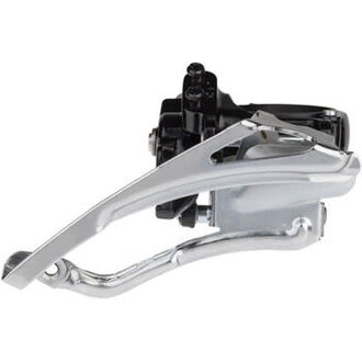 Microshift microSHIFT Mezzo Trekking Front Derailleur - 7/8-Speed Triple, 48/38/28t, Band Clamp, Shimano Compatible