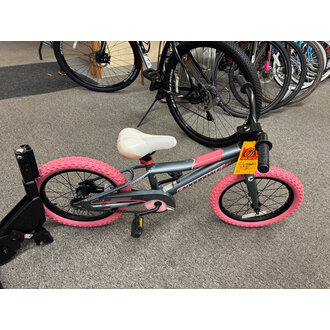 CANNONDALE USED CANNONDALE CHARCOAL/PINK 16"