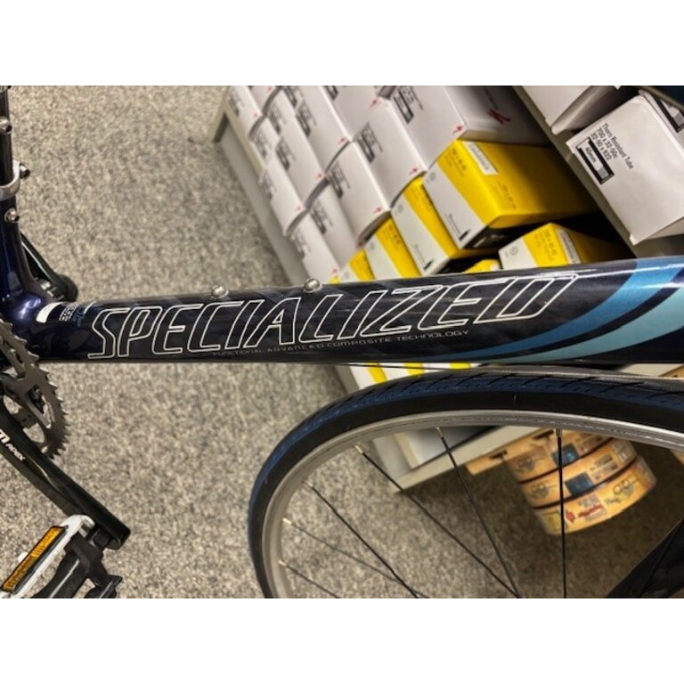 Specialized USED SPECIALIZED RUBY ELITE COMPACT 44CM Blue Tint w/ Blue