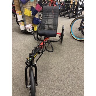 GREENSPEED USED GREENSPEED ANURA RL RECUMBENT TRIKE RED/BLACK
