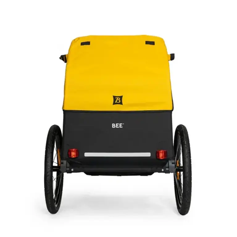 Burley Burley Bee Child Trailer - Double, Yellow