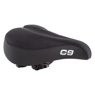 Cloud-9 SADDLE C9 COMFORT WEB SPRING LYCRA BK