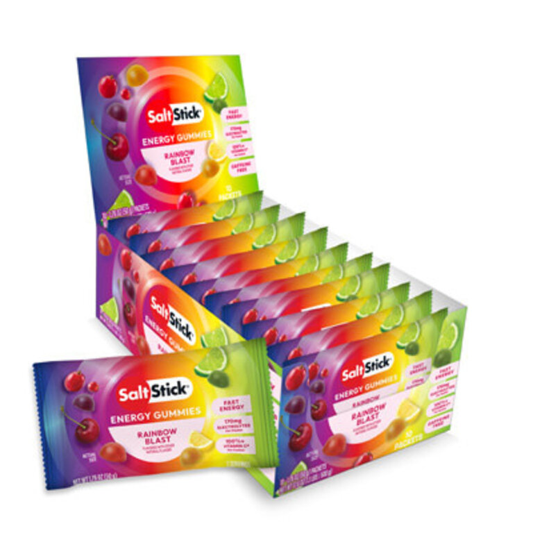 SALT STICK SALTSTICK ENERGY GUMMIES-RAINBOW BLAST