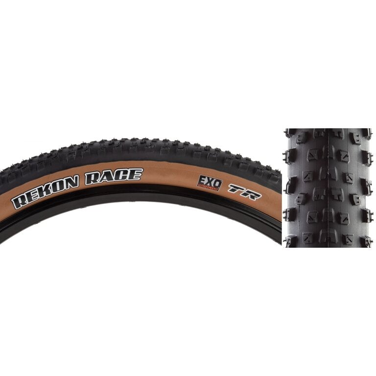 MAXXIS TIRE MAX REKON RACE 29x2.4 BK/TAN FOLD/60 DC/EXO/TR/WT