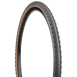 Teravail Teravail Washburn Tire - 700 x 38, Tubeless, Folding, Tan, Light and Supple