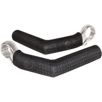 Lizard Skins Lizard Skins Cut-to-Fit Bar End Grips: Black