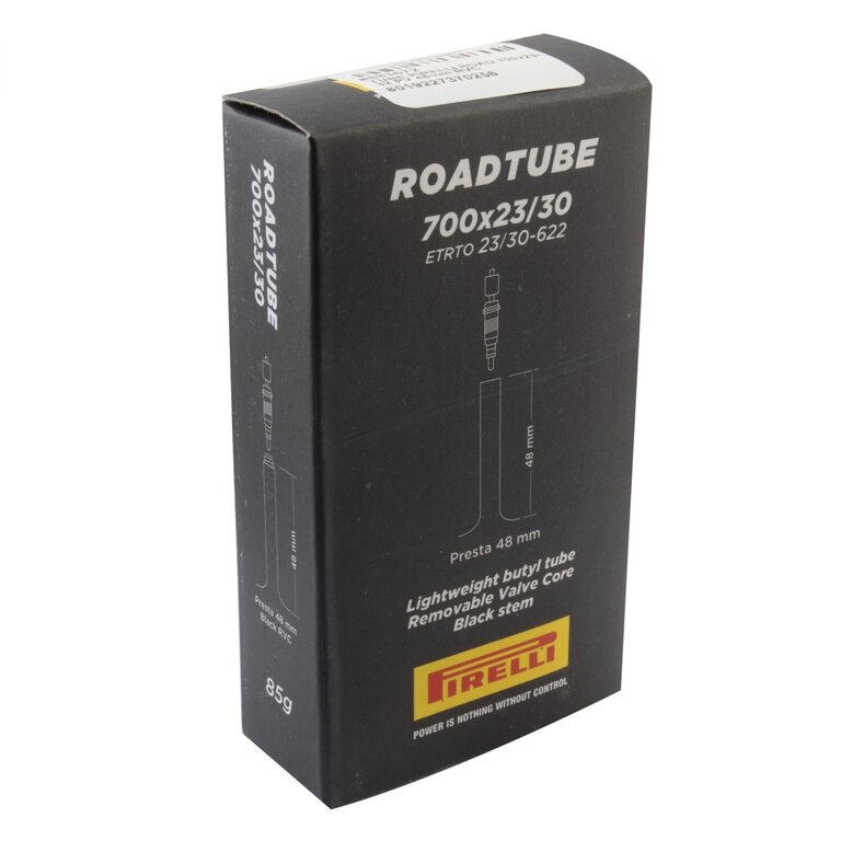 Pirelli Pirelli RoadTube Tube - 700 x 23-30mm, 48mm, Presta Valve