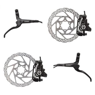 CLARKS BRAKE DISC CLK M3000 HYD EBIKE FT-180/RR-160 w/LVRS BK