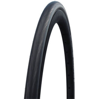 Schwalbe Schwalbe Lugano II Tire - 700 x 23, Clincher, Wire, Black, Active, Silica, K-Guard