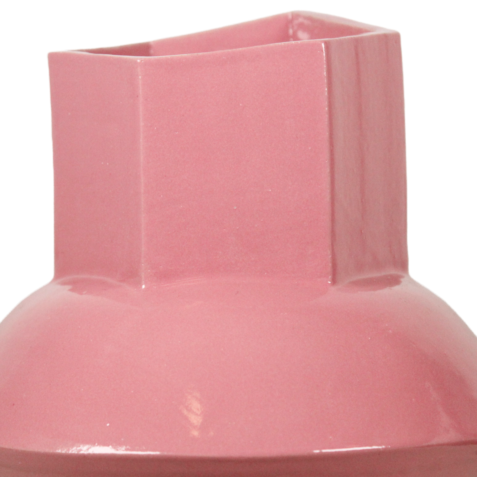 BZIPPY BZIPPY Tube Small Oval Vase - Sorbet Pink