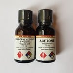 Acetone and Isopropyl Alcohol