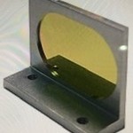 Universal Laser Systems #3 Turning Mirror, Truncated, Si, Mounted Assembly: 0.750" Diameter; 2.00" Focal Length; 2.00mm E.T.