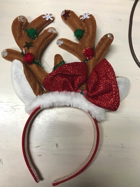 Headband Reindeer Antlers Headband Glitz Spurs
