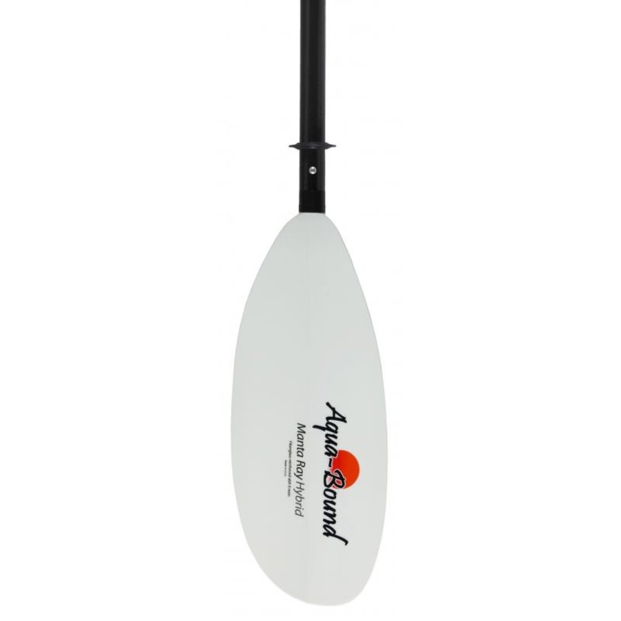 Aqua Bound MantaRay Hybrid White FG Blade/Posi-Lok Carbon Shaft 4pc
