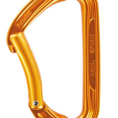 Petzl Spirit Bent Gate Biner Petzl Spirit Bent Gate Biner