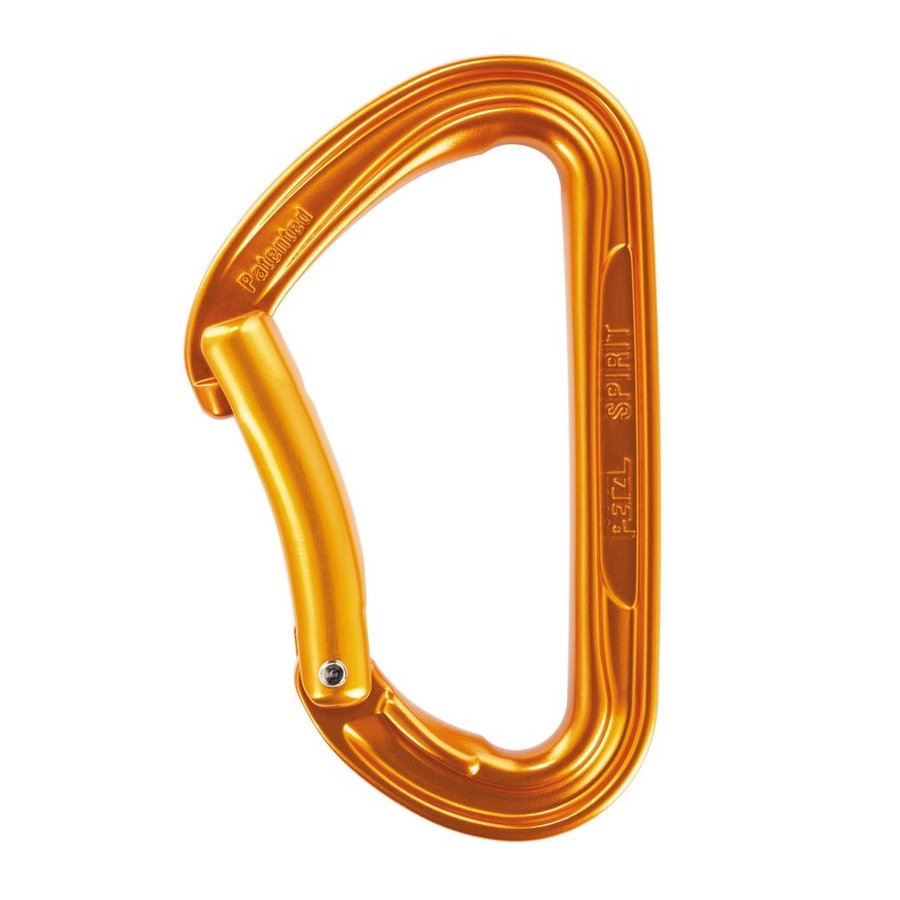 Petzl Spirit Bent Gate Biner