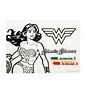Bumkins Superheroes Silicone Colouring Placemat