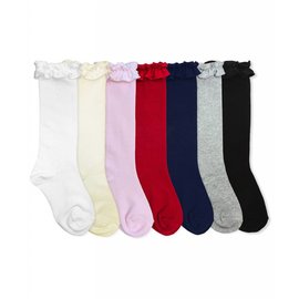 Jefferies Ruffle Knee High Socks (Jefferies)